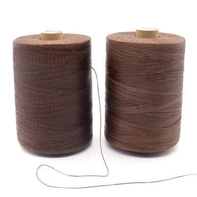 OEM ODM Accpet 1mm Color Hand Sewn Woven Rope Bracelet with 210D/16 Flat Waxed Thread