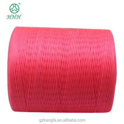 Waterproof Waxed Thread 1MM Handmade DIY Leather Thread with Sintered 150D Flat Design