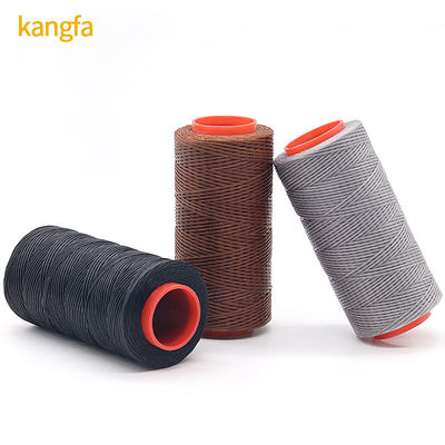 0.6mm 0.8mm 1mm 150D/16 Coarse Polyester Braided Thread Waxed for Leather Craft Repair