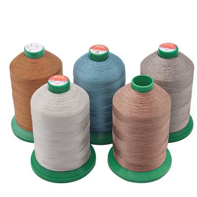 400g Rolls 1mm Braided Thread 210D/16 Non Waxed Polyester Thread for Textile Industry