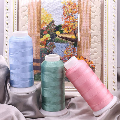 Embroidery Thread Color Cards Book 120g Weight g/ball for Boho Style Necessities