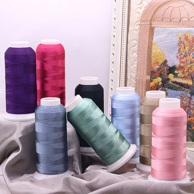 Computerized Embroidery Machine 100% Polyester Madeira Embroidery Thread 4000Y 120d/2