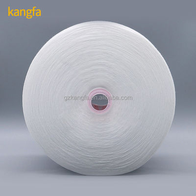 Manufacture Produce 1.25kg Raw White 60/2 Spun Polyester Yarn with Chemical Resistance