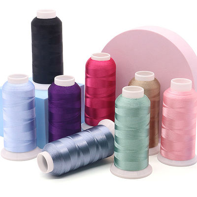 4000 Yard Polyester Embroidery Threads 120D Yarn Counts for Machine Embroidery Needs