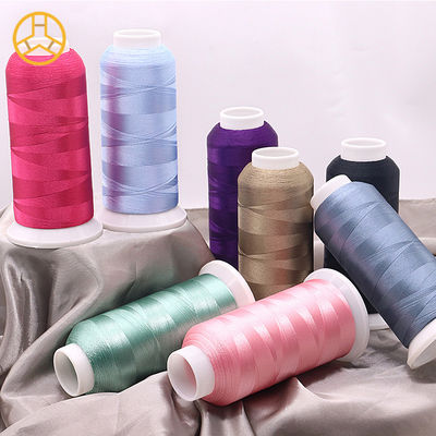 Sustainable 720 Colors 120D/2 100% Polyester Embroidery Thread For Machine Embroidery