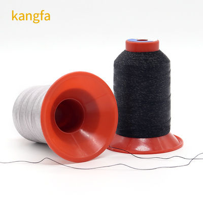 100% Polyester Anti-static Conductive Thread for ESD Fabric Garment Thread diameter 0.45mm