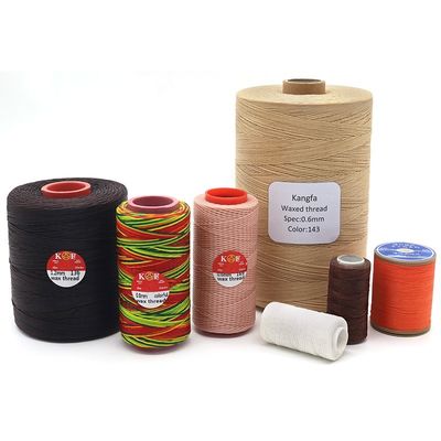 Hand Sewn Flat Wax Thread Woven Rope for Sewing Jewelry Custom Made in /240 Colors
