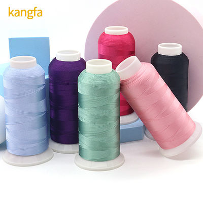 4000y 100% Polyester 120D/2 Machine Embroidery Thread for Hard and Thick Fabrics