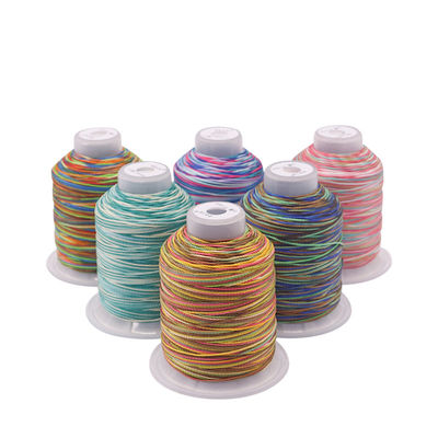Embroidery Sewing Thread 100% Polyester with High Temperature Resistance in 5 Colors