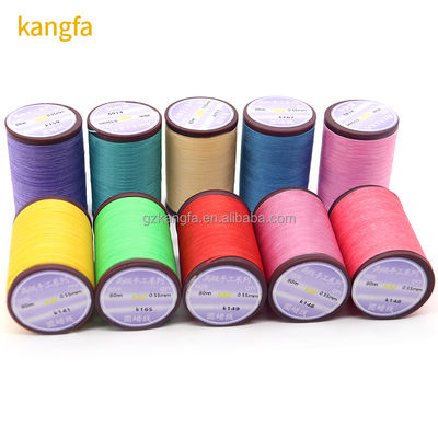 High Temperature Resistant Durable Leather Flat Waxed Thread for DIY Handicraft Tool