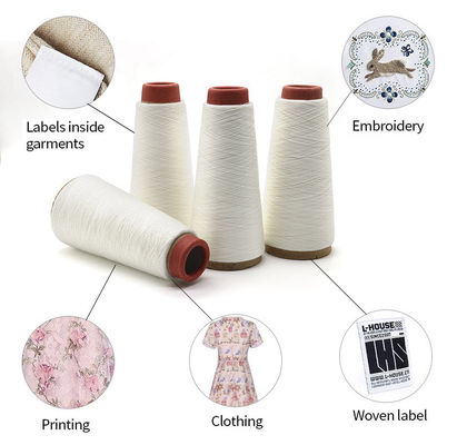 100% Polyester 40s/2 20 Degree Water Soluble Pva Yarn Thread for Sewing Pva Mesh