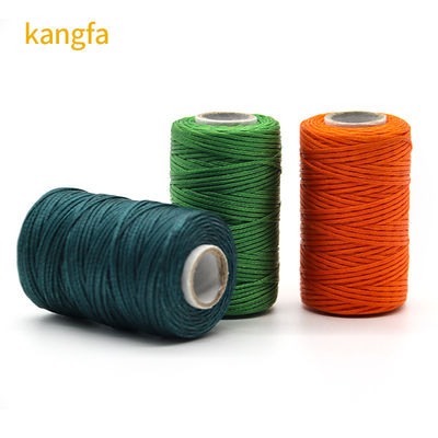 OEM/ODM Accepted Waxed Cords Polyester Sewing Thread for Leather Macrame DIY Bracelets
