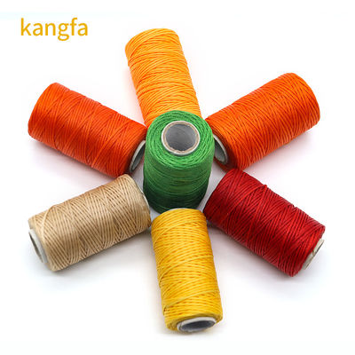 OEM/ODM Accepted Waxed Cords Polyester Sewing Thread for Leather Macrame DIY Bracelets