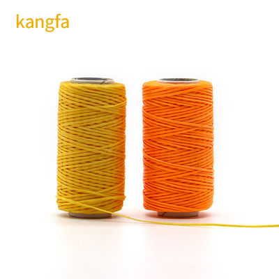 OEM/ODM Accepted Waxed Cords Polyester Sewing Thread for Leather Macrame DIY Bracelets