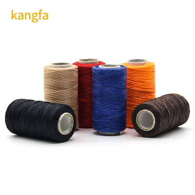 OEM/ODM Accepted Waxed Cords Polyester Sewing Thread for Leather Macrame DIY Bracelets