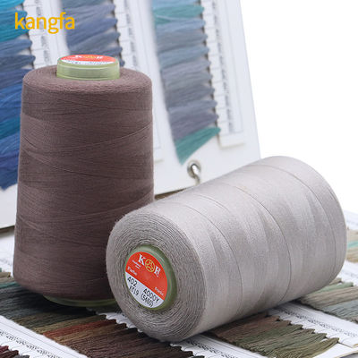 100% Spun Polyester Yarn/Sewing Thread 4000y per Cone 40s/2 OEM/ODM Accepted