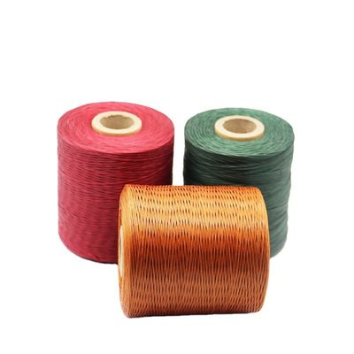 260m Leather Sewing Flat Wax Thread in 0.8mm Thickness with 240 Color Options