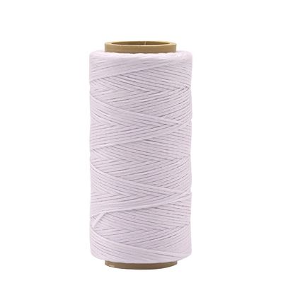 1mm 150D Waxed Thread Coated Cord for Heavy Duty Leather Sewing Book Binding and More