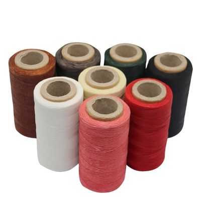 1mm 150D Waxed Thread Coated Cord for Heavy Duty Leather Sewing Book Binding and More
