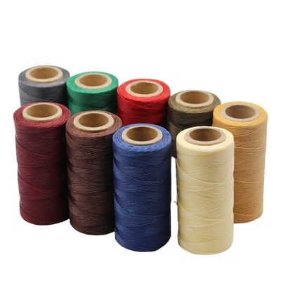 1mm 150D Waxed Thread Coated Cord for Heavy Duty Leather Sewing Book Binding and More