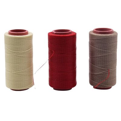 1mm 150D Waxed Thread Coated Cord for Heavy Duty Leather Sewing Book Binding and More