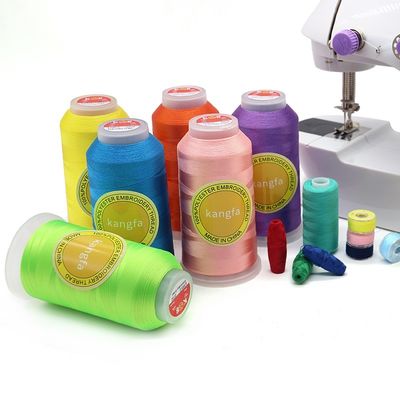 4000 Yard 120d/2 Polyester 100% Lot Stock Industrial Embroidery Sewing Thread for Embroidery Machine