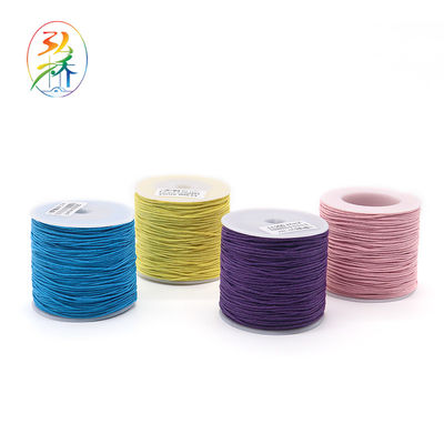 1mm Rattail Satin Nylon Trim Cord for Jewelry Making 100 Yards Chinese Knot Beading Cord