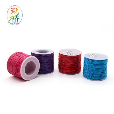 1mm Rattail Satin Nylon Trim Cord for Jewelry Making 100 Yards Chinese Knot Beading Cord