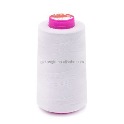 100% Polyester Clothing Sewing Thread 40S/2 5000y Handmade Durable Polyester Cotton