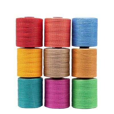 Polyester Wax Thread 0.8mm 1.0mm Filament Yarn Type in 2023 with Supportive OEM/ODM