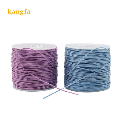Customized Handmade Rope Bracelet Materials 1mm Braided Rope Rich in Colour Jade Thread