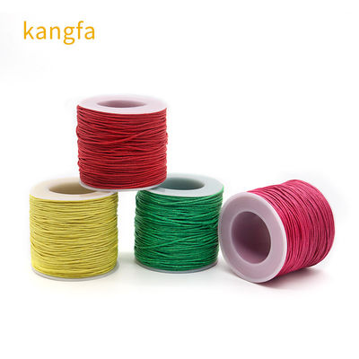 Customized Handmade Rope Bracelet Materials 1mm Braided Rope Rich in Colour Jade Thread