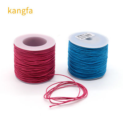 Customized Handmade Rope Bracelet Materials 1mm Braided Rope Rich in Colour Jade Thread