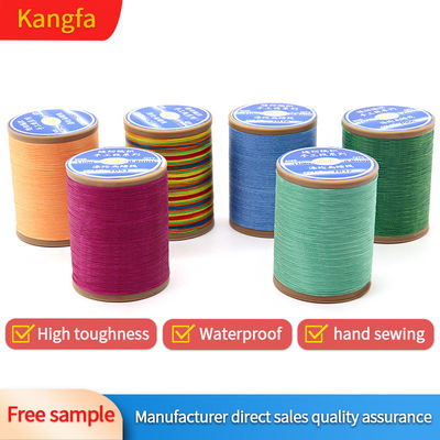 150D/16 Core Spun Yarn Polyester Waxed Thread for Crochet Hilo Encerado Coser Zapatos