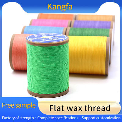 150D/16 Core Spun Yarn Polyester Waxed Thread for Crochet Hilo Encerado Coser Zapatos