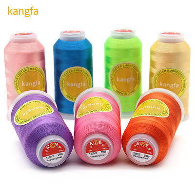 High Temperature Resistant Silk Thread for Embroidery Machine Net Weight/cone 100G-120g