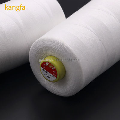 Raw White Cotton Sewing Thread for Handmade Durable Denim Manufacturing