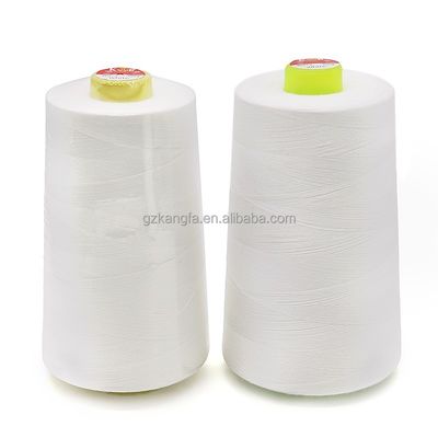 Raw White Cotton Sewing Thread for Handmade Durable Denim Manufacturing
