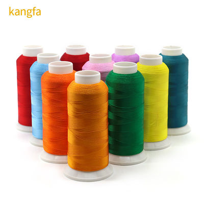 High Tenacity Sewing Thread for High Speed Embroidery Machine 4000Y Multicolor Yarn