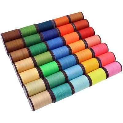 Plastic Cone Sewing Thread 0.35-0.8mm Needles Waxed Yarn for Leather Craft Linen Tool