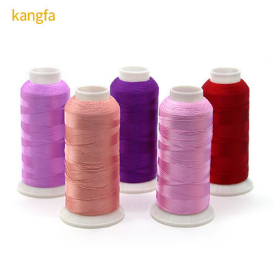 4000m/cone MERCERIZED Red Golden Viscose Embroidery Thread For Sewing And Crochet