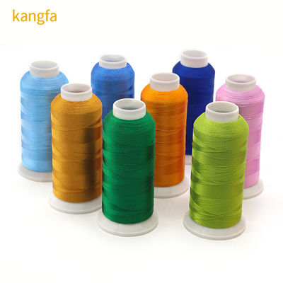 4000m/cone MERCERIZED Red Golden Viscose Embroidery Thread For Sewing And Crochet