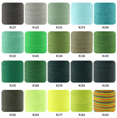80m/Cone Kangfa Handmade Thread WEIXIN Waxed Polyester Thread 0.8mm for Jewelry Making