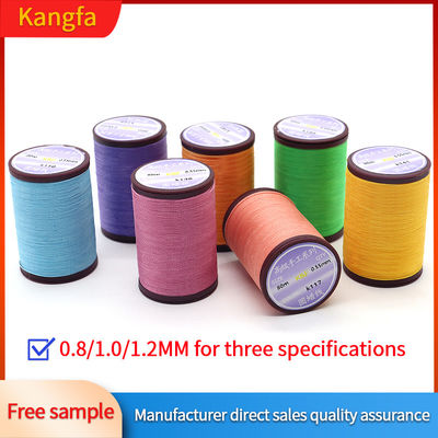 80m/Cone Kangfa Handmade Thread WEIXIN Waxed Polyester Thread 0.8mm for Jewelry Making