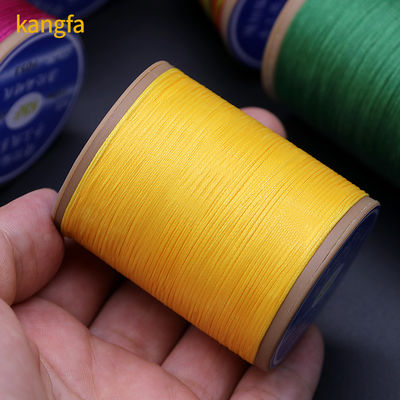 High Temperature Resistant Durable Leather Flat Waxed Thread for DIY Handicraft Tool