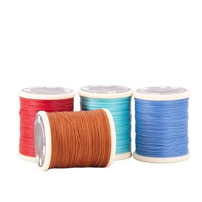 0.55mm Waterproof Polyester Bonded Round Waxed Thread for Leather Sewing Hand Knitting