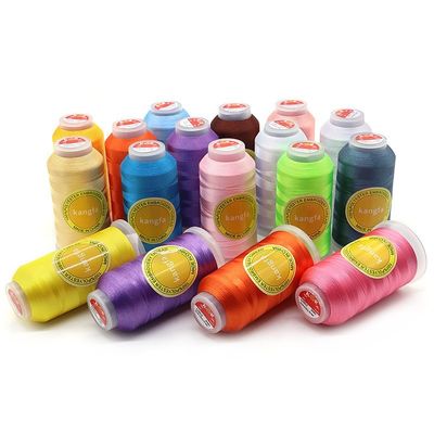 4000y Filament Polyester Embroidery Thread 120d/2 for Machine Embroidery Production