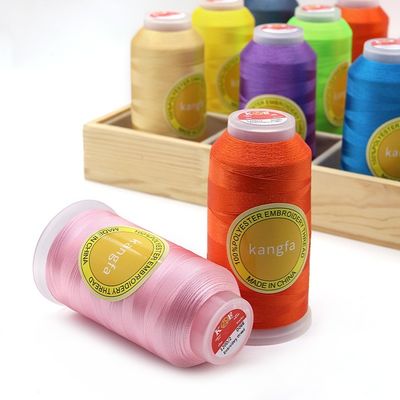 4000y Filament Polyester Embroidery Thread 120d/2 for Machine Embroidery Production