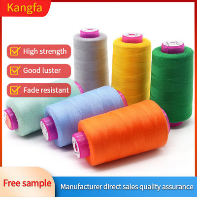 OEM ODM Accepted 100% Spun Polyester Sewing Thread 40/2 3300yard TKT120 for Knitting