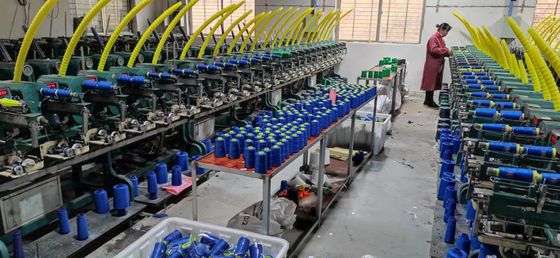 OEM ODM Accepted 100% Spun Polyester Sewing Thread 40/2 3300yard TKT120 for Knitting